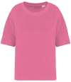 NS328 Native Spirit Ladies Terry Towel T-Shirt Candy Rose colour image